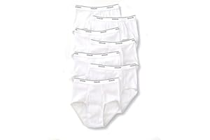 Fruit of the Loom Men's Basic White Brief Multipack