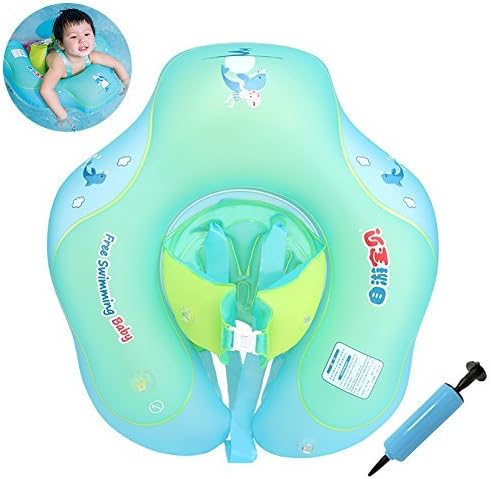 Baby Swimming Float Baby Inflatable Swimming Float Ring Infant Swimming Inflatable Float Soft Safety Pool Ring Toys Swim Trainer for 6-30 Months (Large)