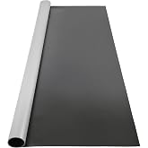 VEVOR Dance Floor 6.6x3.9ft, Portable Dance Mat 0.06in Thick PVC Vinyl Dance Floor Roll Black/Grey Reversible Marley Dance Practice Floor, Non-Slip Dance Flooring for Ballet Jazz Pop Lyrical Style