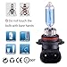NEWBROWN 9006 Headlight Bulbs 9006 HB4 Halogen Bulb 5000K Super White Light Long Life Replacement P22D 12V/51W (9006/HB4, 2 Pack)