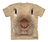 Bunny Face Pet Lover Youth Kids Child The Mountain T-Shirt