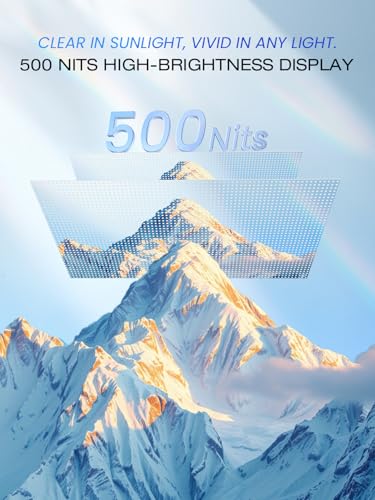 UPERFECT Portable Monitor 2.5K 16 Inch QLED 150% sRGB 500Nits 2000:1 Portable Display QHD 2560 x 1600 IPS Mobile Screen with Protective Case HDMI Type-C for Laptop, PC, Phone, VESA Compatible