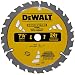 DEWALT DW3578B10 Framing Blade 7-1/4" Dia 24 Tpi 5/8" Round Thin Kerf Bulk, 10 Pack