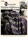40 Favorite Ripple Afghans (Leisure Arts #3338) by 