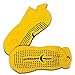 Non-slip Exersocks Value Pack (3-pair) (Large, Lemon Zest)