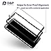 Galaxy S8 Screen Protector Case Friendly HD Clear 3D Curved Tempered Glass, D&P S8 Edge Screen Protector Front Back Alpha 9H Tempered Glass with Install Tray