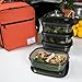 Fitpacker PRO Premium Meal Prep Containers - Rugged Food Storage - Microwave, Dishwasher, Freezer Safe (33oz - 5pack)
