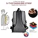Travel Laptop Backpack,Anti Theft Waterproof Backpack College Studen Bookbag with USB Charging Port & Headphone Interfac for Boys Girls & Women Men,Business Laptop Bag Fits 15.6-Inch Laptop(Grey)