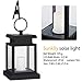 Hanging Solar Lights - Sunklly Waterproof LED Outdoor Candle Lantern Decorated in Garden Patio Deck (Yellow Light, Pack of 1)