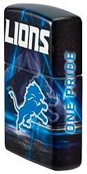 Zippo NFL Detroit Lions 540 Matte Pocket Lighter