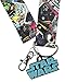 Star Wars Multi Character Wide Trading Pin Lanyard ID Holder with Metal Charm