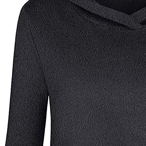 Maternity Clothes Under 10 Women's Nursing Hoodie Long Sleeves Solid Tops Breastfeeding Hoodie Sweatshirt Gray XL