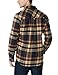 CQR CQ-HOF110-IDG_X-Large Men's Flannel Long Sleeved Button-Up Plaid 100% Cotton Brushed Shirt HOF110