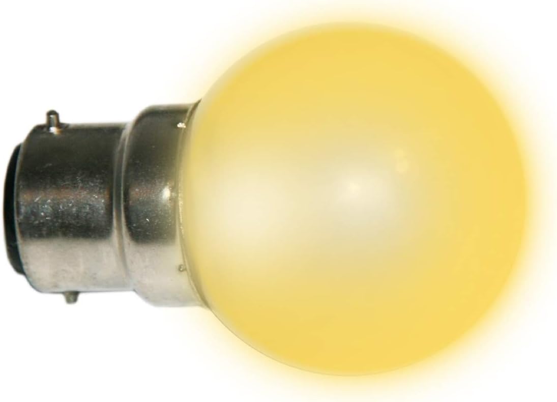 Ampoule LED SMD couleur 0,62W 30lm - BLANC CHAUD - B22 [Energy Class A]