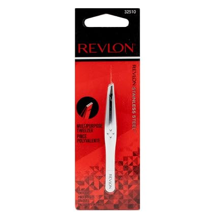 Revlon 32510 slant tip compact tweezer (309972325105)