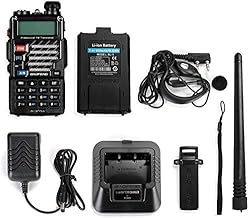 BAOFENG UV-5R+ Plus Two Way Radio, Long Range for