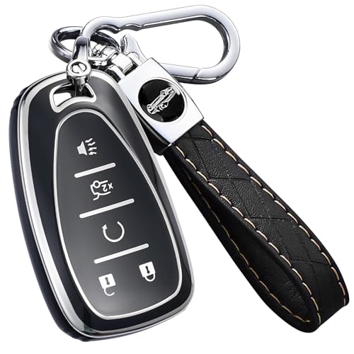 Key Fob Cover for Chevy - Premium Soft TPU Shell Full Protection