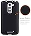 LG G2 mini Case, Fosmon DURA-FROST Smooth Durable & Flexible Slim Fit TPU Case Cover for LG G2 Mini - Retail Packaging (Black)
