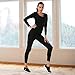 HAMACTIV Hot Shapers Weight Lose Slimming Yoga Sports Long Pants, Diving Material High Waist Slimming Pants Hot Thermo Fitness Sweat Sauna Neoprene Body Lycra Crotch Trousers (Yellow/Black, L)