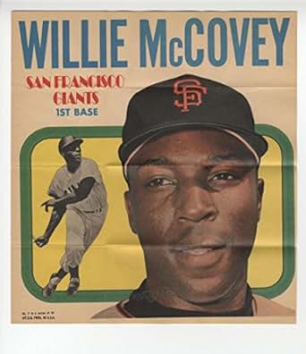 Amazon.com: Willie McCovey (Baseball Card) 1970 Topps - Posters #7: Collectibles & Fine Art