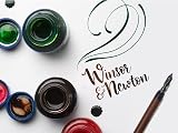 Winsor & Newton Calligraphy Ink Bottle 30 ml Green view 4