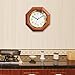 Chaney 46101A1 12 inch Octagon Wood Clock
