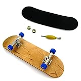 ZUINIUBI Tech Decks Complete Maple Wooden Fingerboards Mini Professional Skateboards with Bearing Wheels