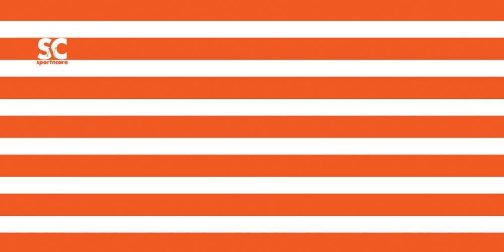 Sport N Care Beach/Pool Towel (Cabana Orange) 32" x 60"