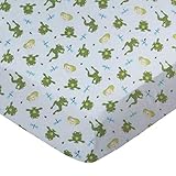SheetWorld Fitted 100% Cotton Flannel Cradle Sheet
