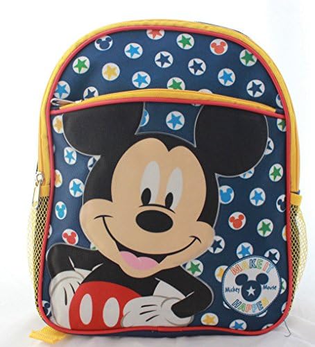 Disney Mickey Mouse 12" Kids Toddler Backpack School Bookbag