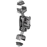 SMALLRIG Quick Release Magic Arm with 360° Ball Head, Articulating Magic Arm with 1/4"-20 Screws & Detachable Locating Pins, Max Payload 5.5kg / 12.1lbs, for Monitor, Camera Cage, HawkLock H21