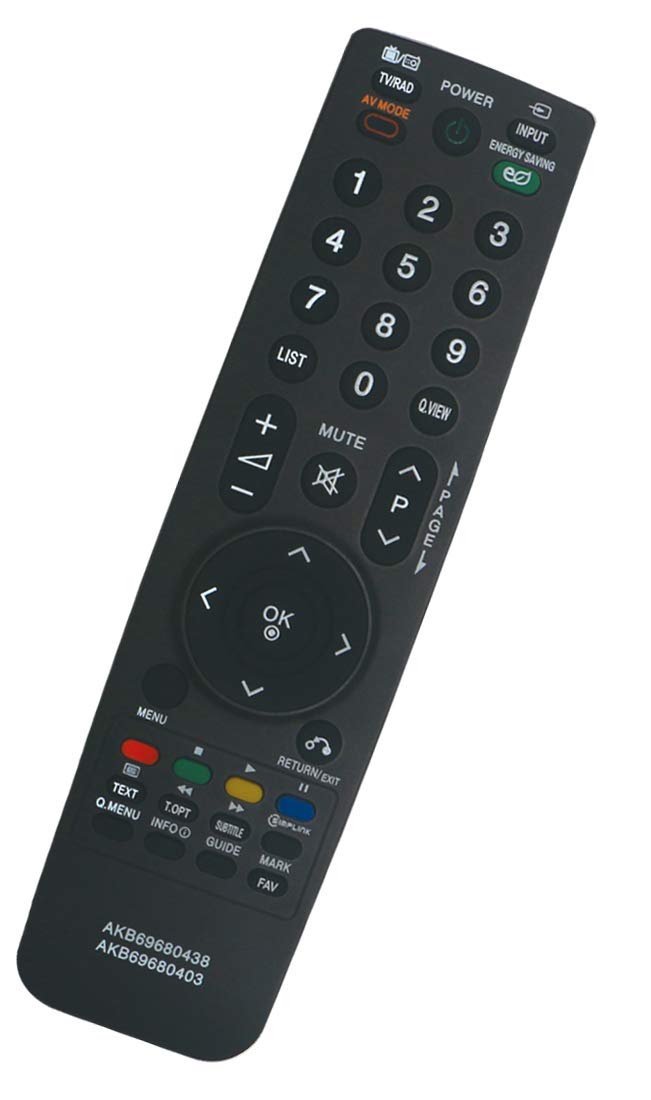 ALLIMITY AKB69680438 Remote Control Replace fit for LG LED LCD TV 19LG3100 19LS4DZB2 19LU5010 19LU5020 22LE3300 22LG3060 22LH2000 26LH201C 26LU5010 26LV2500 32LD320 32LG2100 32LG2200