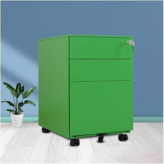 Amazon Com Z File Storage Cabinets Vertical Office Bookcase File Cabinets Office Metal File Cabinet 3 Layer Drawer Type Mobile Lock Storage Cabinet Metal File Storage Box Office Supplies For Family Study Kitchen Dining