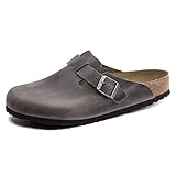 Birkenstock Mens Boston Soft Footbed Iron Clog - 39