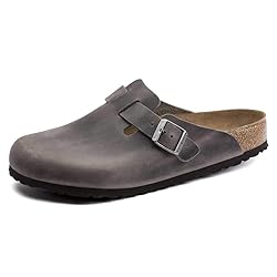 Birkenstock Mens Boston Soft Footbed Iron Clog - 39