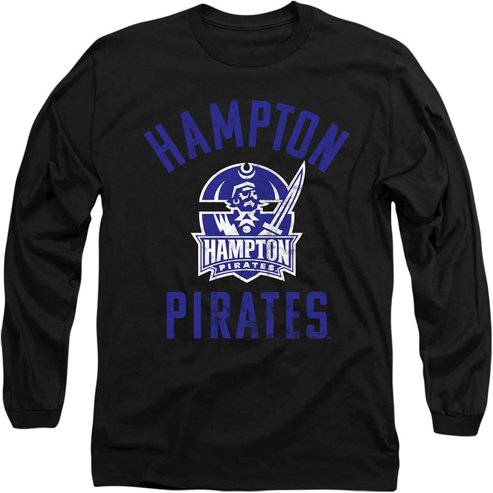 Hampton University Official Pirates Logo Unisex Adult Long