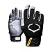 EvoShield ProStyle Protective Batting Gloves, Black, Large