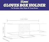 TPmax Extra Large Gloves Box Dispenser Tissue Holder Mounting Rack view 2