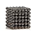 Magnetic Stress Relief Balls 5mm DIY Buildable Magnets Toy for Fun or Decoration(Black, 216PCS)