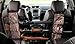 Concealed Seat Back Gun Rack Sling Pair in Camo – Storage Organizer for 3 Hunting Rifles/Shotguns in Car, Truck, SUV
