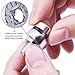 eBoot Stainless Steel License Plate Frame Bolt Screws Fasteners with Zinc Safety Screw Caps