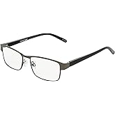 Foster Grant Men's Leo Square Reading Glasses