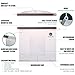 Reusable Silicone Food Storage Bags (1 Large 50 Oz + 3 Small 30 Oz) | Airtight Reusable Ziplock Bags BPA Free - Microwave, Freezer and Dishwasher Safe | Food Grade Zip Top Containers