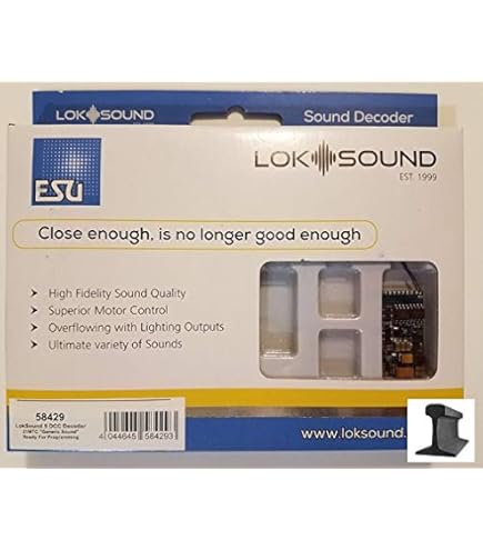 Amazon.com: ESU 58820 LokSound V5.0 DCC Micro 8 Pin Decoder : Arts