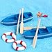 Shellvcase Dollhouse Decoration, Beach Style Miniature Ornament Kits Set for DIY Fairy Garden Dollhouse and Plant Decoration (17 Pieces )