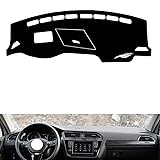 leather dash board cover mat Compatible with VW