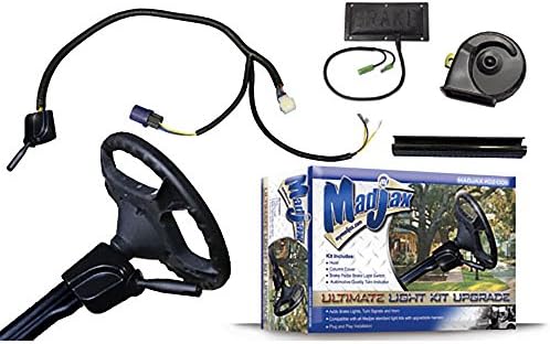 Madjax 02-006 Ultimate Street Legal Light Upgrade Kit with Yamaha Drive, EZGO TXT, Club Car Precedent Golf Carts