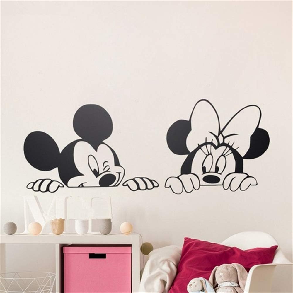 Minnie Cartoon Kids Minnie Et Mickey Mouse Stickers Muraux Chambre Bebe Et Enfants Decor Cartoon Chambre Produit Hogar Y Cocina Decoracion De Pared Westparkcleaners Com