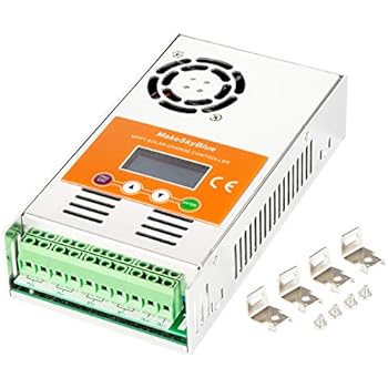 MakeSkyBlue MPPT Charge Controller, Max 190VDC 4500W Solar Panel Input, 72V 96V Battery Only, Version V118 (60A-V118)