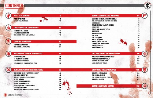 Zombie Survival Manual: From the dawn of time onwards (all variations) - //medicalbooks.filipinodoctors.org